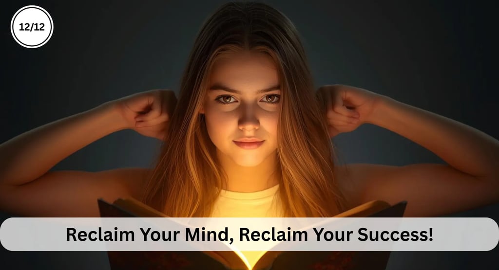 Student in deep concentration representing strong study and focus mode — Thunder Motivation.