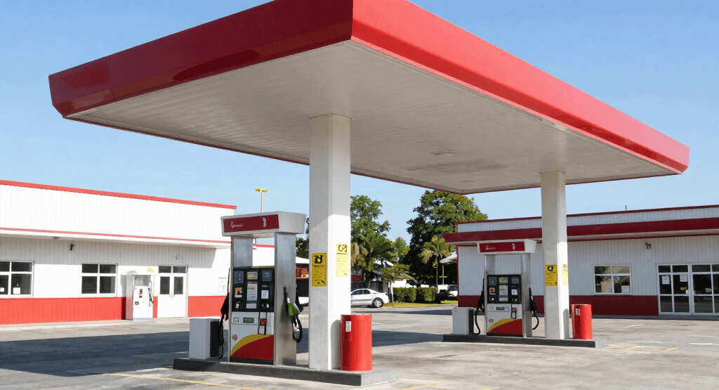 A street sign hanging from the side of a building
