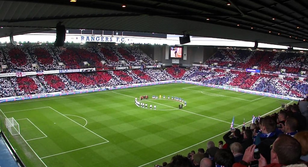 Ibrox Stadion Glasgow Rangers