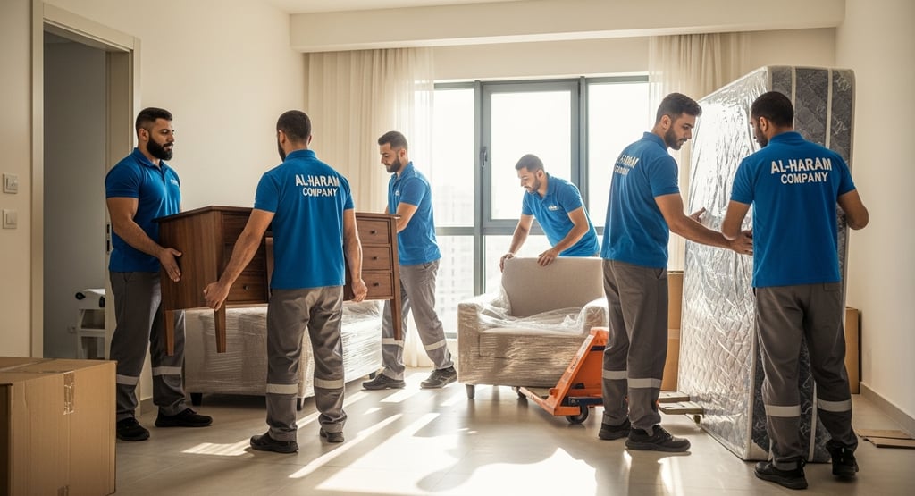 نصائح لتغليف الأثاث قبل النقل في جدة