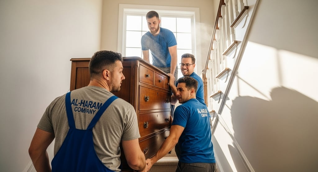 نقل عفش في جدة للأطفال: نصائح السلامة