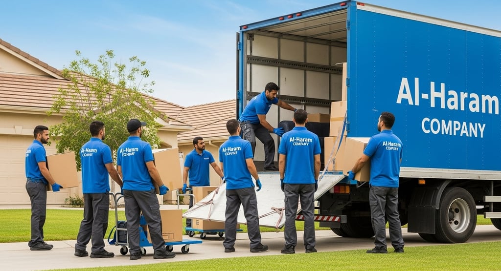 نقل العفش في جدة خلال الصيف: نصائح للحماية