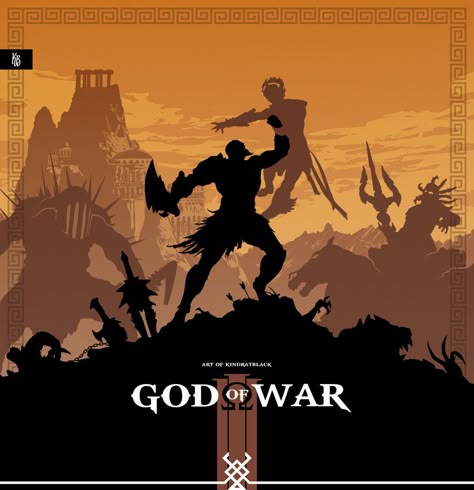 a poster of a man in a warrior costume