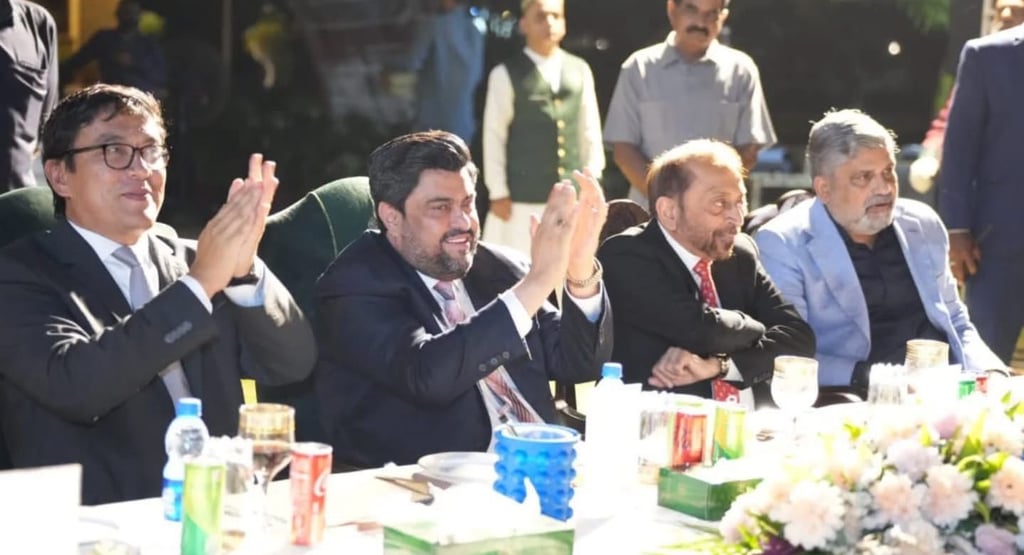 Anis Kaimkhani at Governor House Karachi