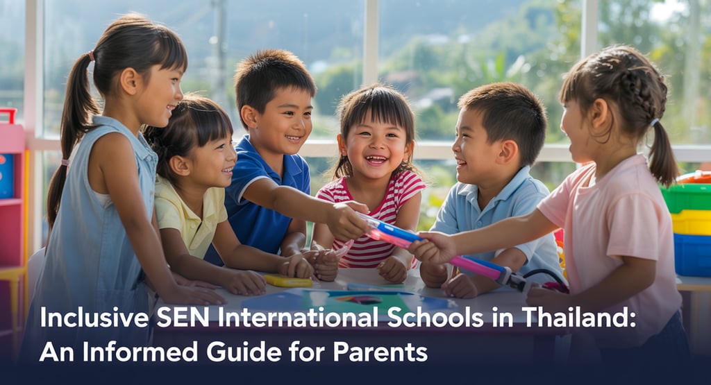 Inclusive SEN International Schools in Thailand An Informed Guide for Parents