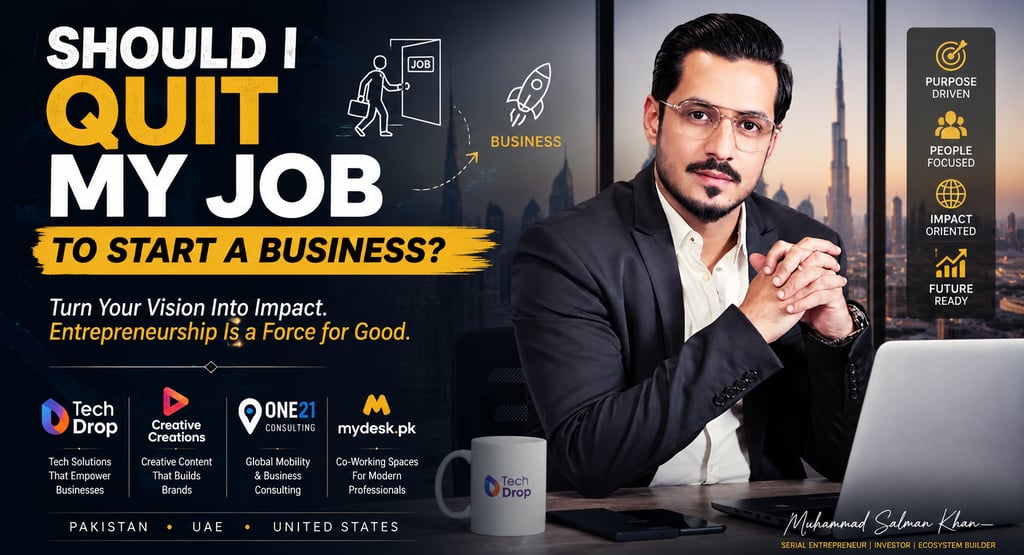 Should I Quit My Job to Start a Business