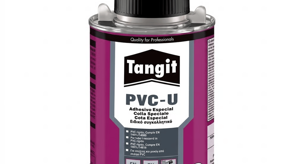 Tangit solvent cement adhesive used for plumbing pipe systems in Dubai UAE