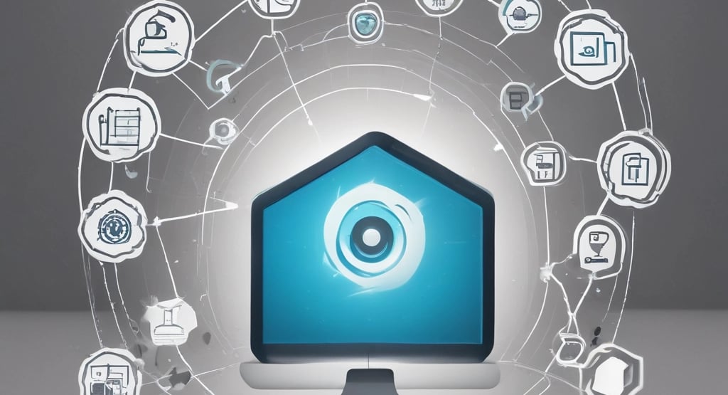 Electrical panel with wires and components.