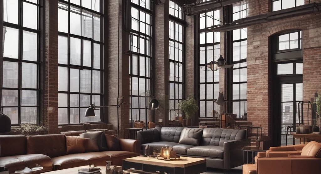 Bright living room with modern inventory