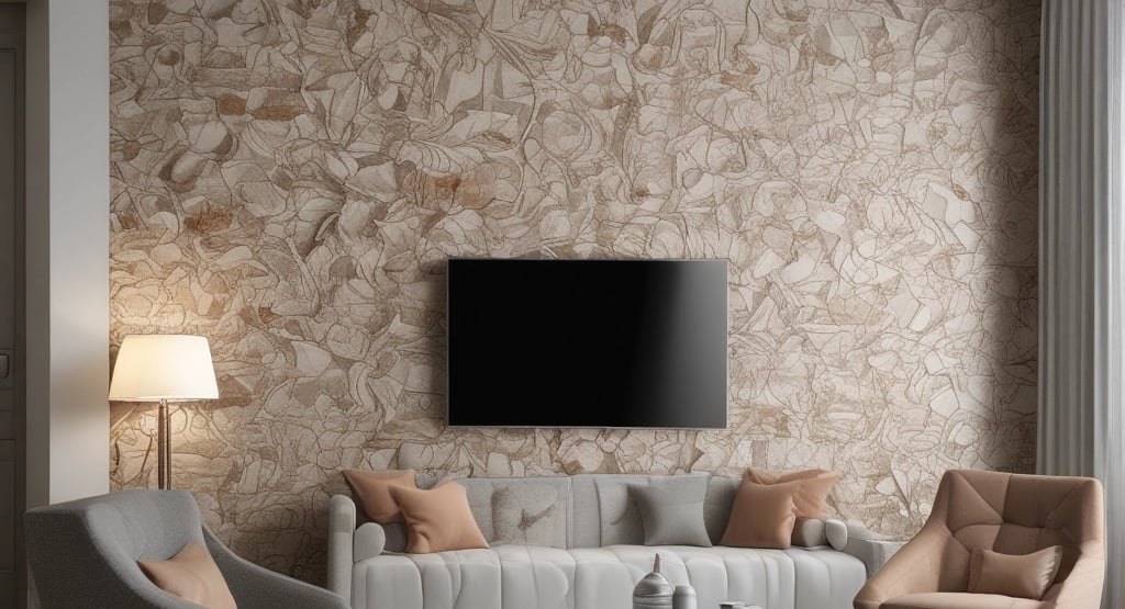 An old building with blue windows and shutters