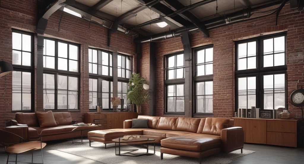 black leather couch with gray throw pillwo