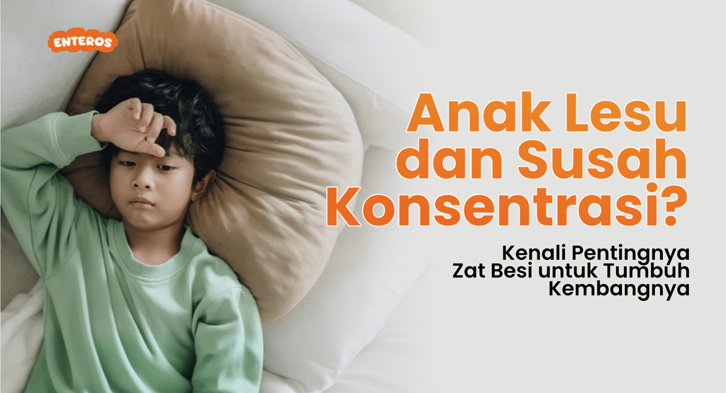 Enteros sari kurma untuk tingkatkan zat besi anak