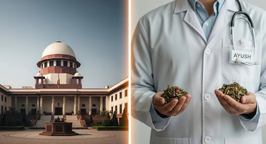Legal debate on recognising AYUSH doctors as registered medical practitioners in India
