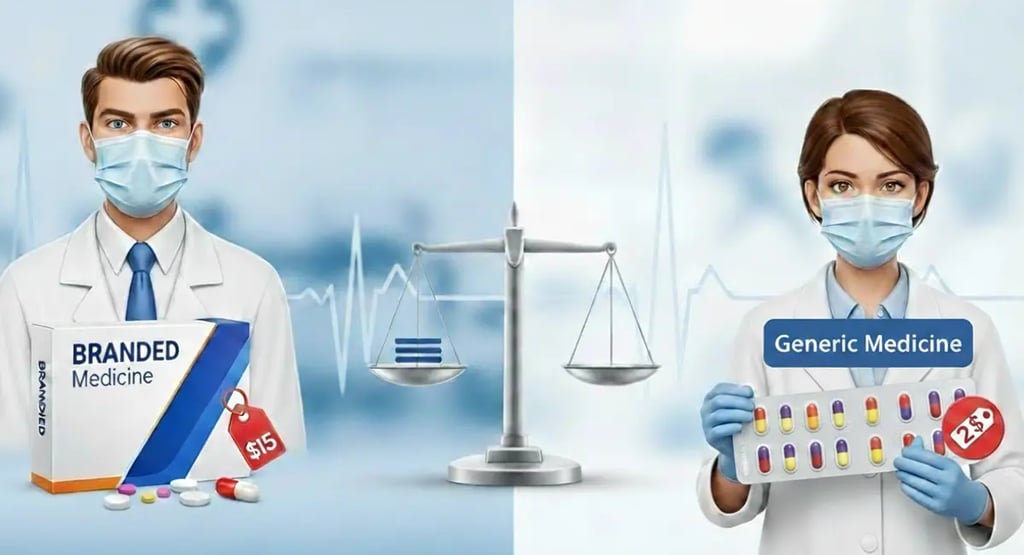 Study shows generic medicines are as effective as expensive branded drugs, show cost vs quality