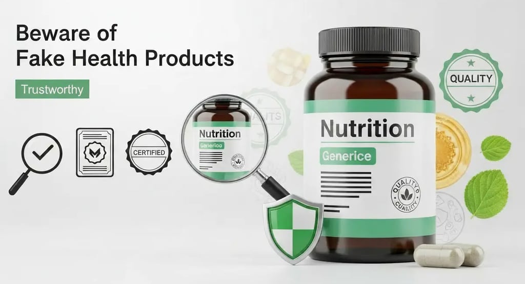 Herbalife India's initiative A message of caution against counterfeit nutritional products.