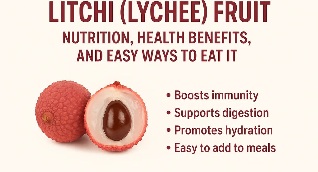 Fresh litchi fruit showing red shell and juicy white pulp with health benefits.