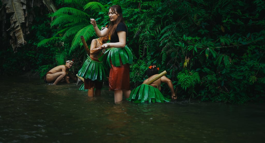 berburu ikan di mentawai