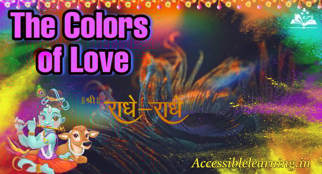 Celebrating Holi with Radha and Krishna: A Journey of Joy and Mischief?