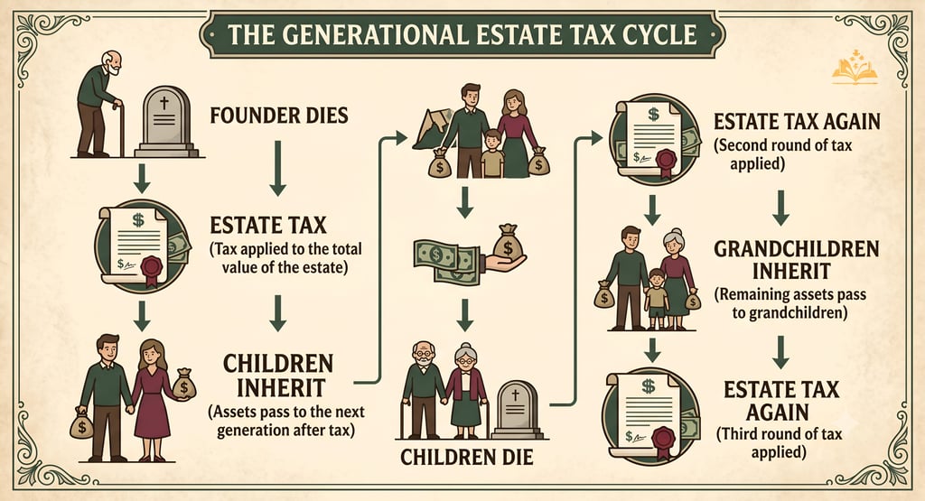 Why Estate Taxes Can Be Reduced Across Generations