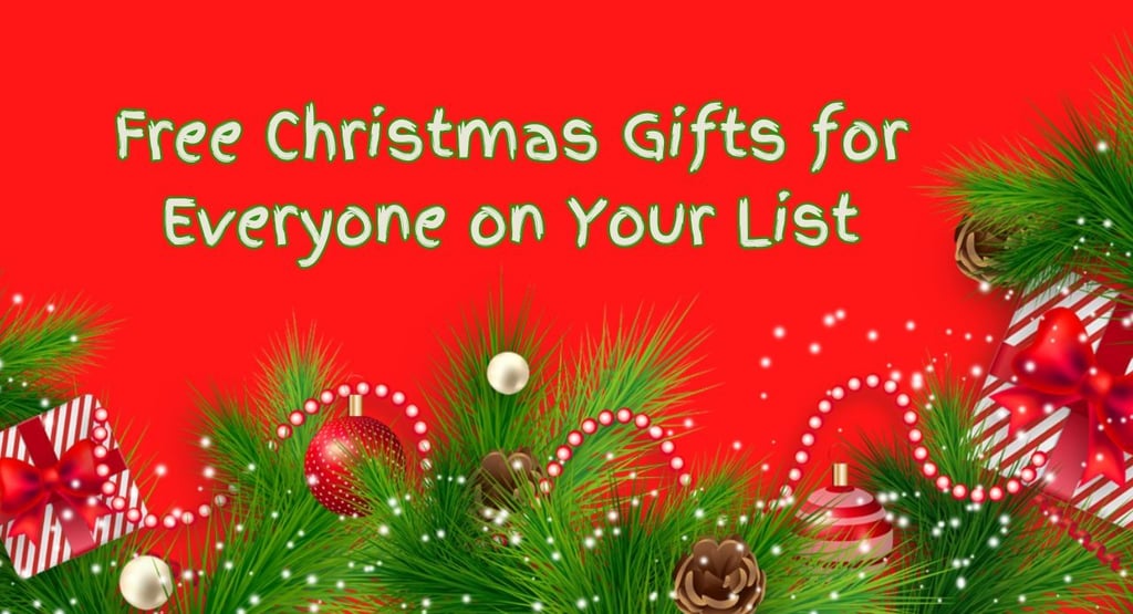 a christmas tree with presents