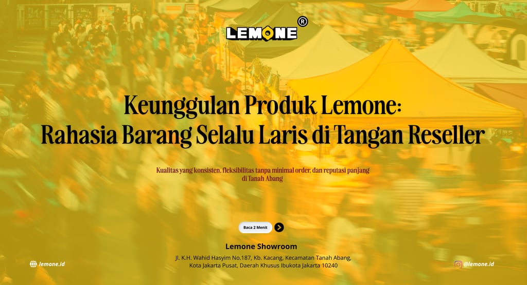 Keunggulan Produk Lemone Indonesia