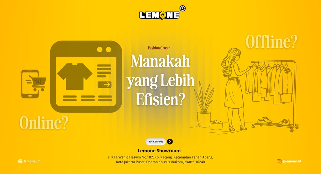Fashion Offline vs Online | Lemone