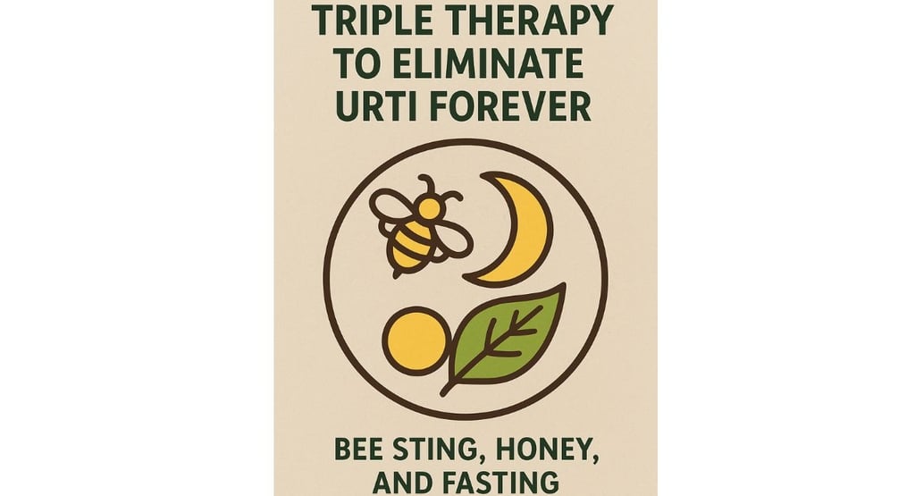 🐝🍯 Triple Therapy for URTI Forever : Bee Stings, Honey, and Fasting? 🌙