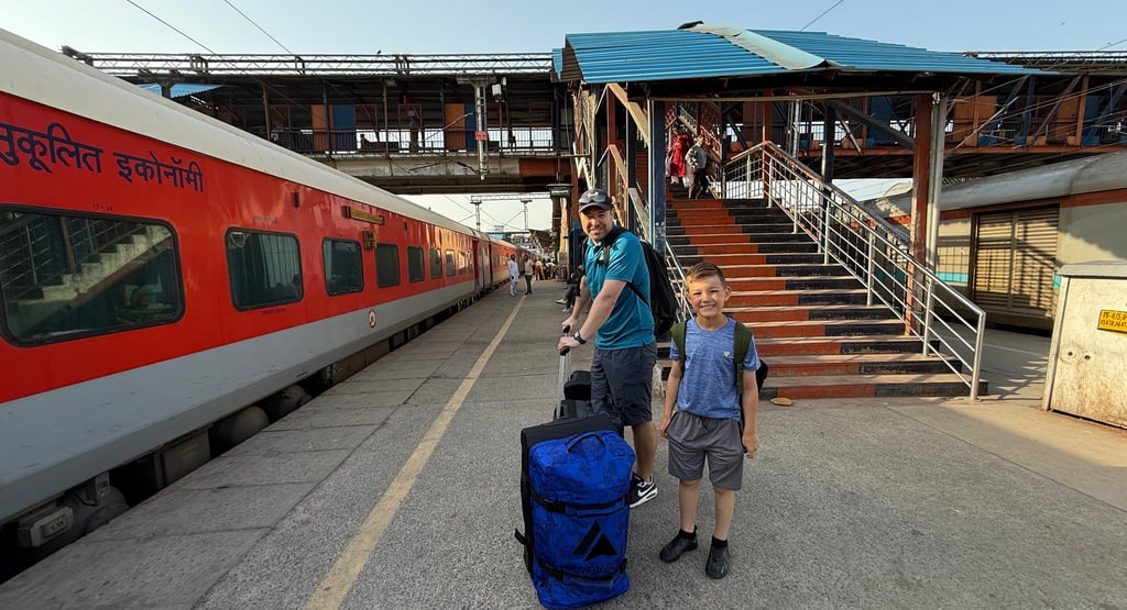 family train travel india