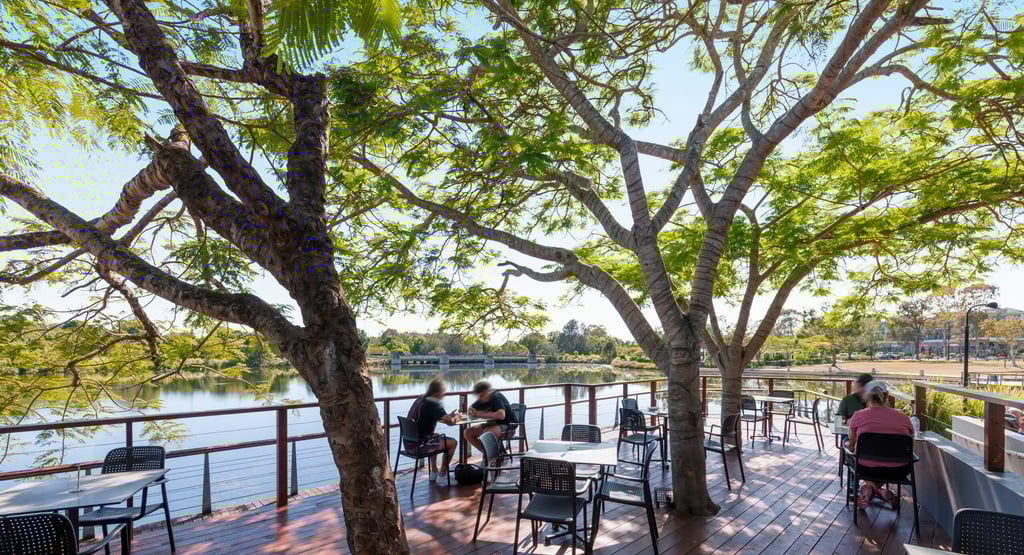 The Boardwalk Cafe at North Lakes, Qld
