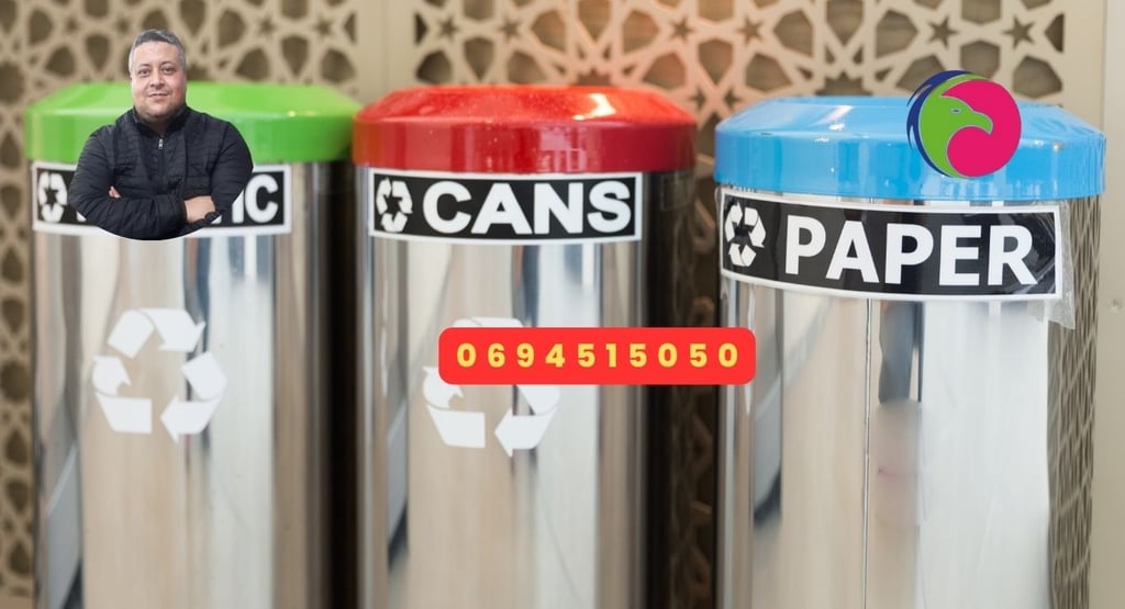 poubelle cuisine maroc