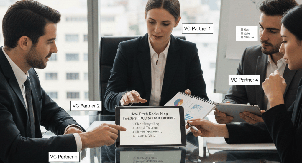 How Pitch Decks Help Investors Pitch You to Their Partners