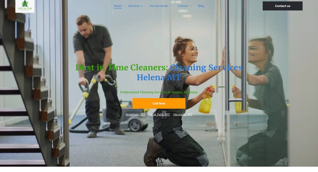 professional cleaning services in Great Falls MT with Dust in Time Cleaners