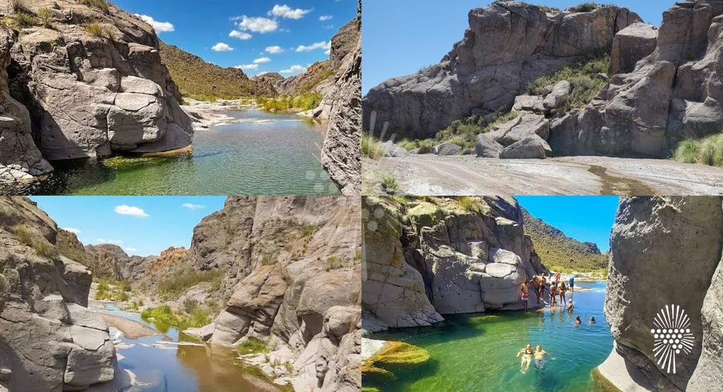 Trekking Pozones Mágicos en San Rafael, Mendoza