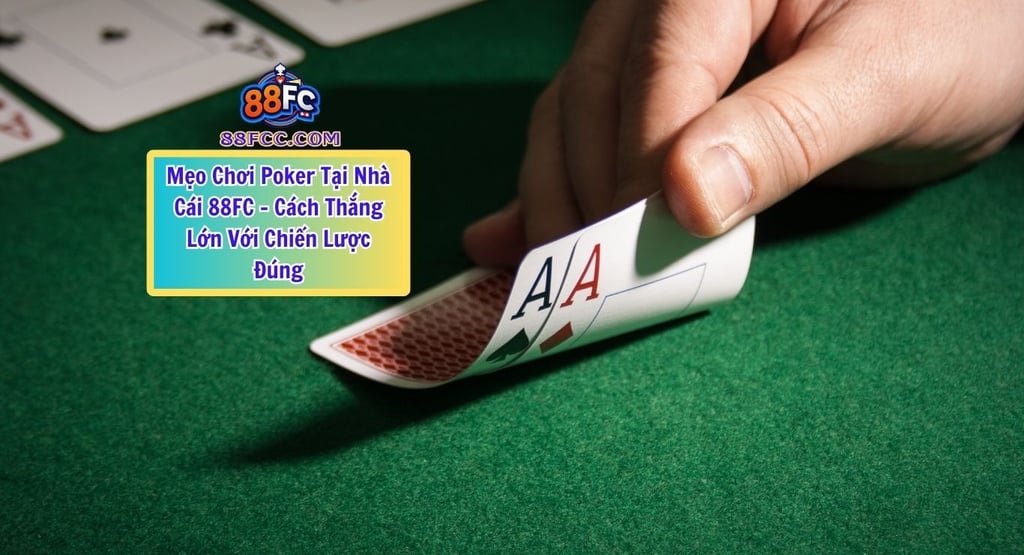 Mẹo Chơi Poker Tại Nhà Cái 88FC