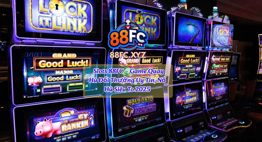 Slots 88FC – Game Quay Hũ Đổi Thưởng Uy Tín, Nổ Hũ Siêu To 2025