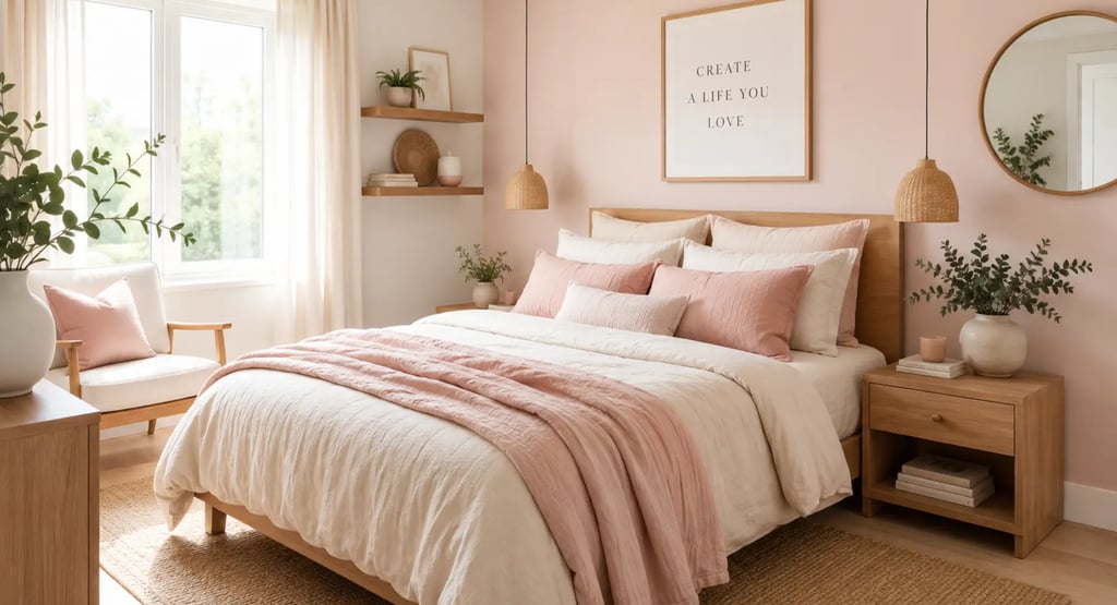  girly-bedroom-ideas-with-blush-pink-and-cream-color-palette