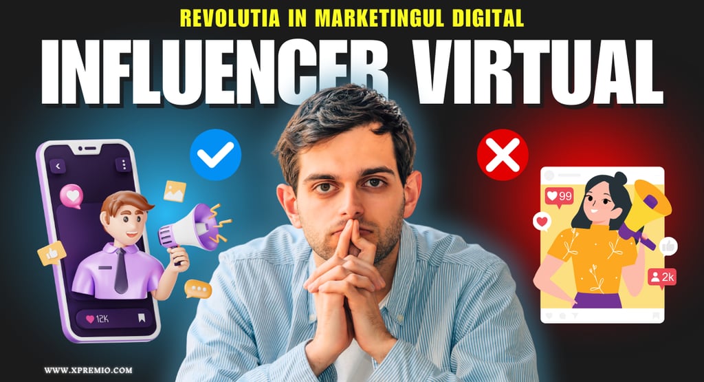 Revoluti in marketing digital influencerul virtual creat de catre ai
