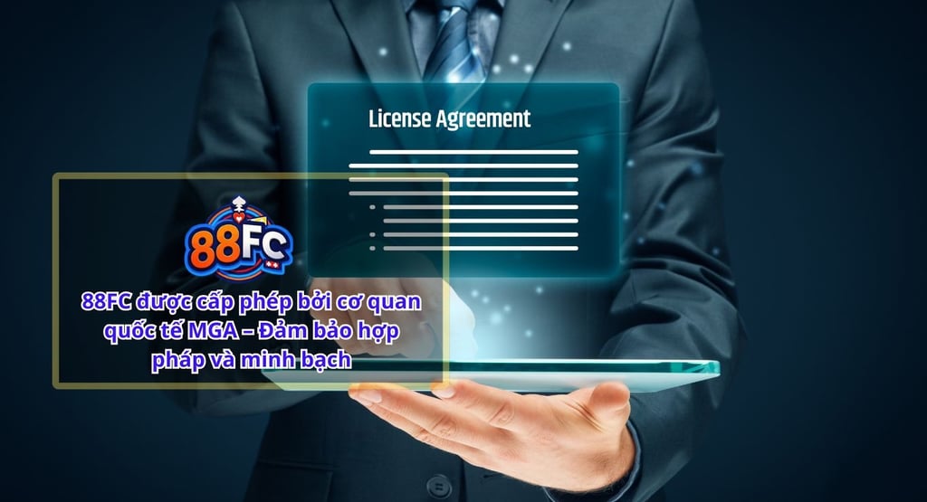 Nhà cái 88FC có hợp pháp tại Việt Nam không? Khám phá giấy phép hoạt động từ cơ quan uy tín như MGA, PAGCOR và lý do 88FC đượ