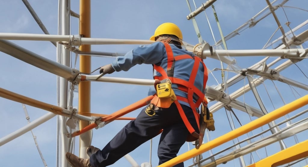 A group of flags flying in the air