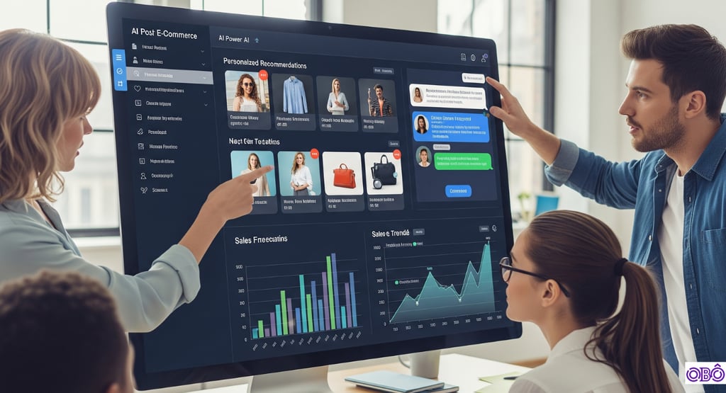 Team uses AI for e-commerce data analysis.