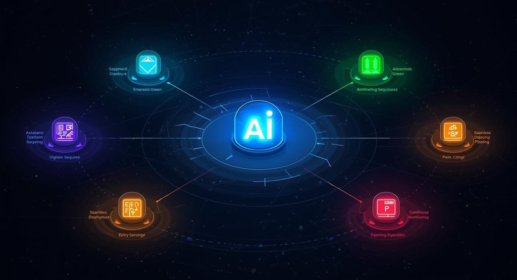 Network of specialized autonomous AI agents collaborating on development