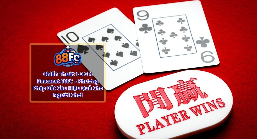 Chiến Thuật 1-3-2-4 Baccarat 88FC 