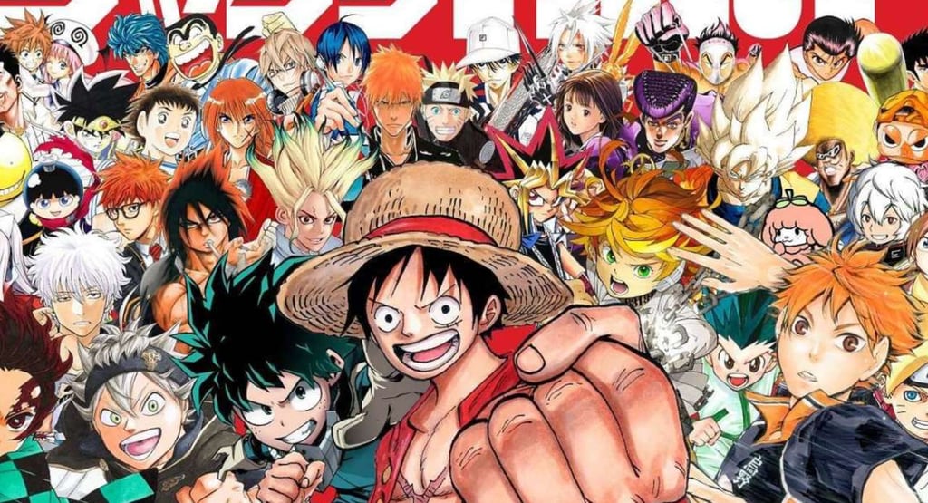 ilustrações de animes