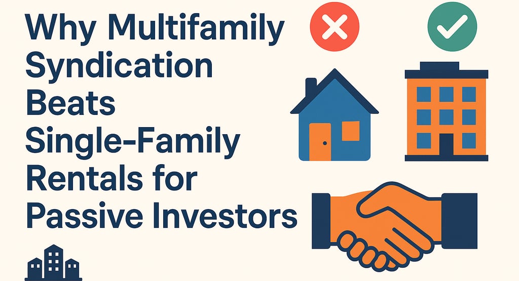 why multifamily syndication beats single family