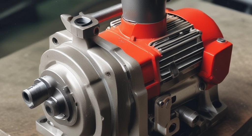 A red fire hydrant sitting next to a red fire hydrant