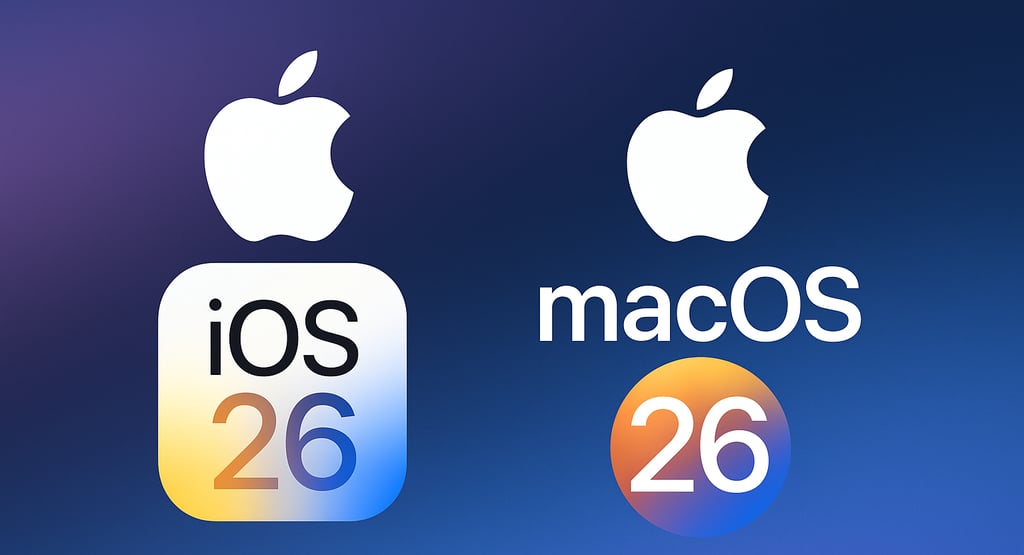 Apple apresenta iOS 26 e macOS 26 com novo visual futurista