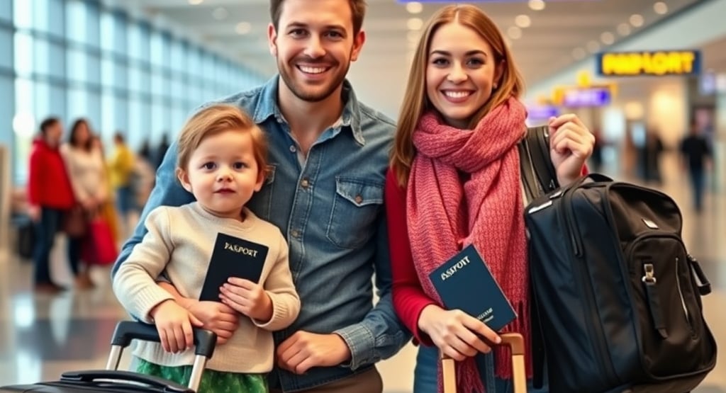 Como Preparar Seu Filho para a Primeira Viagem Internacional