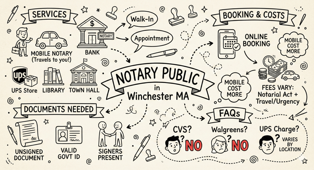 Notary Public in Winchester MA