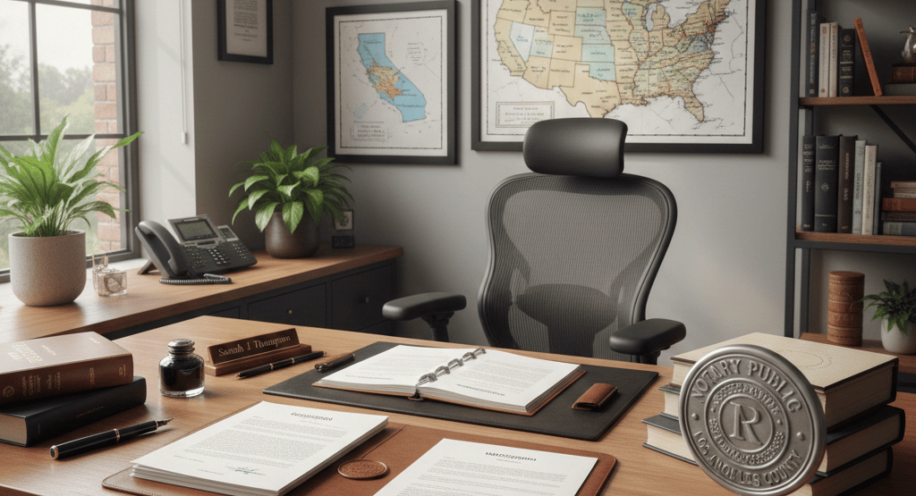 Notary fee differences by state across the United States