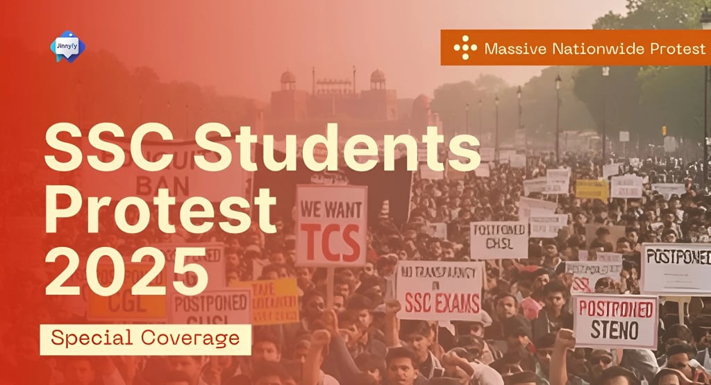 SSC Protest 2025: Why Students Are Demanding Justice and Exam Reforms
